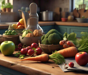 get rid of belly fat with fiber rich food
