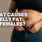 what causes belly fat in females